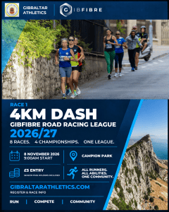 Race 1: 4km Dash — Sunday 8 November 2026 at 9:00am, Campion Park